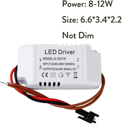 LED Driver 18-24W 8-12W 4-7W 4-5W 1-3W Panel Ceiling Lamp Power Supply Adapter 85-265V Lighting Transformers for Chandelier(18-24W) in Saudi Arabia