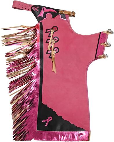 Hilason Western Horse Bull Riding Rodeo Rodeo Chaps | للرجال والنساء للجنسين in Kuwait