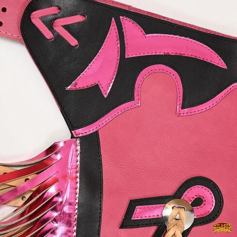 Hilason Western Horse Bull Riding Rodeo Rodeo Chaps | للرجال والنساء للجنسين in Kuwait