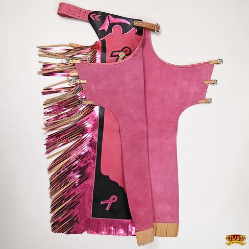 Hilason Western Horse Bull Riding Rodeo Rodeo Chaps | للرجال والنساء للجنسين in Kuwait