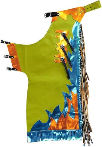 Hilason Western Horse Bull Riding Rodeo Rodeo Chaps | للرجال والنساء للجنسين in Kuwait
