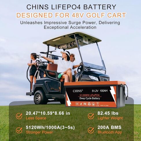 تتضمن بطارية Bluetooth LifePo4 Cart BLUETOOTH BLUUTOOTH ، مع 200A BMS ، شاحن ليثيوم ومراقب 36 فولت 25A ، 1000A ذروة تيار مثالي لعربة الجولف ، محرك التصيد وما إلى ذلك in Saudi Arabia