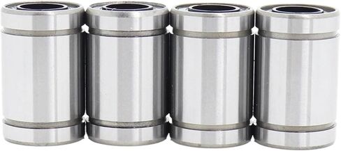 LM UU محامل الحركة الخطية (4 pcs) LM4UU LM6UU LM8UU LM10UU LM12UU LM13UU LM16UU LM20UU LM25UU LINERAL LINERAND (LM8UU) in Saudi Arabia