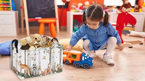 Essme Rectangular Halloween Basket,Halloweens Baskets Empty with Handles,Cute Baskets for Kids Halloweens Room Decor,Boys and Girls, Candy Basket,(Happy Halloween) in Saudi Arabia