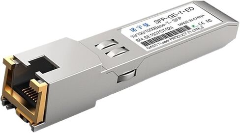 RJ45 Electrical Port Optical Module 10G 10G Electrical Port 30M Gigabit Conversion SFP-GE-T to Electrical Port Compatible with H3C 100M(Adaptive Electrical Port 100M) in Kuwait