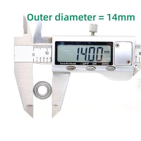 10pcs تحمل 687 618/7 7x14x3.5 618/7zz محامل كرات الأخدود العميقة ، محمل كرة صغيرة in Kuwait