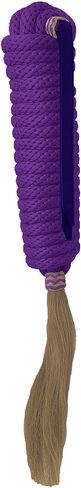 23' Nylon Mecate Reins with Horse Hair Tassel & Leather Popper in Saudi Arabia