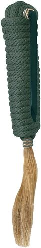 23' Nylon Mecate Reins with Horse Hair Tassel & Leather Popper in Saudi Arabia