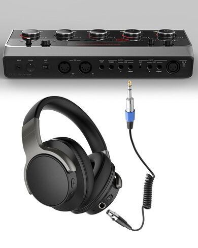 cerrxian mini xlr أنثى إلى 6.35 مم 1/4 "TRS الذكور كابل ملفوف ، متوازنة 1/4" استريو من الذكور إلى mini xlr 3 -pin أنثى محول صوت الاستريو - 50 سم/1.64 قدم in Saudi Arabia