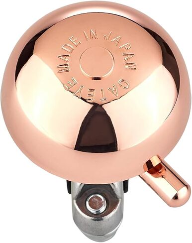 Cateye OH-2200 Yamabiko Bicycle Bell-جرس الدراجات النحاسي الكلاسيكي مع صوت صاخب 85 ديسيبل للسلامة ، و Fits Road ، MTB ، و Kids Bikes ، و Bolt-On Design in Kuwait