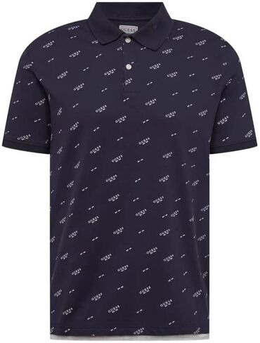 GUESS Men's Corey Short Sleeve Polo in Saudi Arabia
