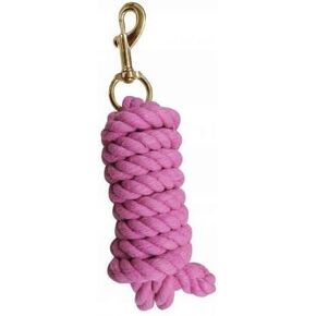 9' Cotton Lead Rope w/Brass Plated Snap (Black) in Kuwait