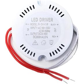1 Pc 24W 36w LED Driver,Ceiling Driver,220v Round Driver Lighting Transform for LED Downlights, Lights in Saudi Arabia