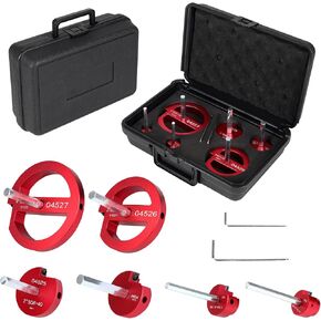 PVC Pipe Reamer Kit, Plastic Pipe Fitting Reamer Tool for Plumbing, 1 Blades PVC Fitting Saver for SCH40, ABS, CPVC Pipe, 6 PCS (3/4", 1", 1-1/2", 2", 3", 4") in Saudi Arabia