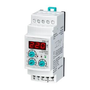 DGK-01 220VAC ULTRA-SMALL MONOPHASE Overvoltage & Undervoltage Relay 1PCS in Kuwait
