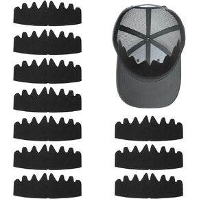 Black Baseball Caps Inserts Flexible Washable Reusable Hat Felt Shapers, Hat Sweat Liner Cap Fitter Inserts in Kuwait