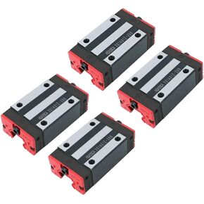 4Pcs HGH15CA HGW15CC Slider Block HGH15 HGW15 HGW15 Flange Fit HGR15 Linear Guide Rail(HGW15CC) in Kuwait