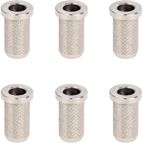 Banworks Guitar String Mounting Ferrules 4mm (5/32") String Through Body Ferrule for Electric Guitars Pack of 6 JT/CXK-03 Black in Kuwait