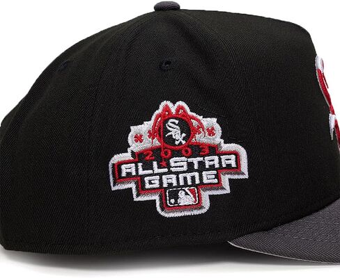 عصر جديد شيكاغو وايت سوكس 9fifty A-Frame Cooperstown 2003 All-Star Game Snapback Cap ، قبعة قابلة للتعديل in Saudi Arabia