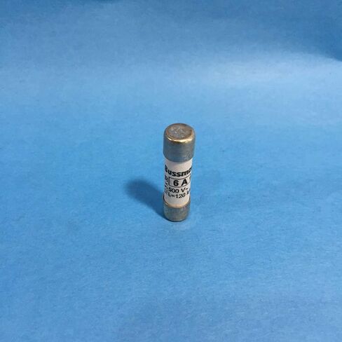 Cooper Bussmann C10G6 AC Cylindrical Fuse, 10 x 38, 6 Amp, GG, 500V in Saudi Arabia