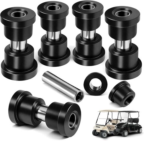 مجموعة غولف CART LEAF SPRING TURPHING TOUR لعام 1994 EZGO TXT/Medalist و 1981-UP CLUB CAR DS GAS/ELECTRAL ، استبدل جلبة البولي يوريثان والأكمام OEM # 70289-G01 70291-G02 1015583 1012303 in Saudi Arabia