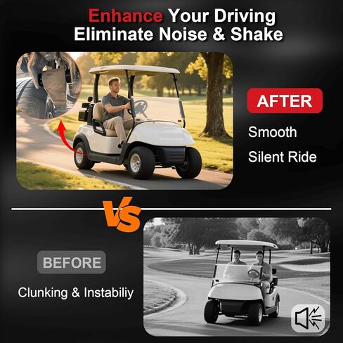 مجموعة غولف CART LEAF SPRING TURPHING TOUR لعام 1994 EZGO TXT/Medalist و 1981-UP CLUB CAR DS GAS/ELECTRAL ، استبدل جلبة البولي يوريثان والأكمام OEM # 70289-G01 70291-G02 1015583 1012303 in Saudi Arabia