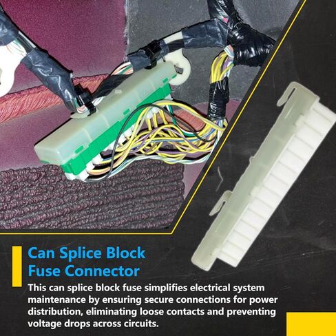 Can Splice Block Fuse Connector Fit for Jeep/Ram/Dodge/Chrysler Select Models 2011-2025,Can Buss Connector Replace# 68140647AA 68239562AA 68084591AA 68140666AA 68230877AA in Saudi Arabia