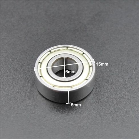 683-698 ZZ 2Z 686ZZ 695ZZ 696ZZ Deep Groove Ball Bearings 10Pcs(696ZZ 6x15x5mm) in Saudi Arabia