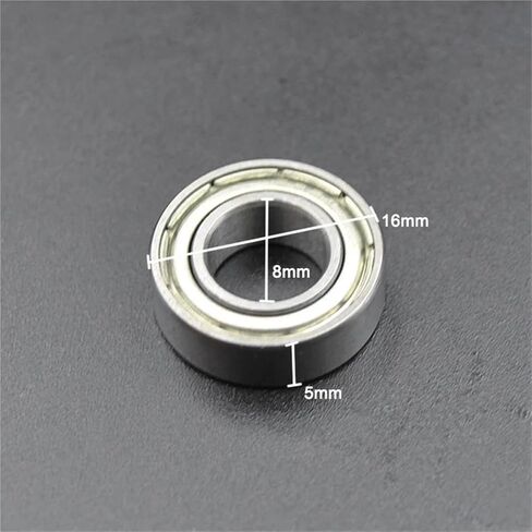 683-698 ZZ 2Z 686ZZ 695ZZ 696ZZ Deep Groove Ball Bearings 10Pcs(696ZZ 6x15x5mm) in Saudi Arabia