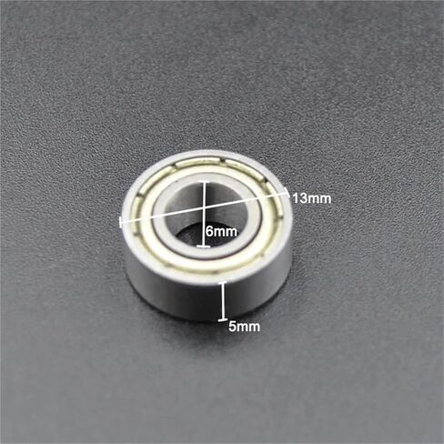 683-698 ZZ 2Z 686ZZ 695ZZ 696ZZ Deep Groove Ball Bearings 10Pcs(696ZZ 6x15x5mm) in Saudi Arabia