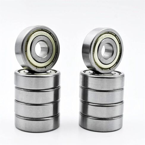 6200 2RS ZZ 10 * 30 * 9mm 6200ZZ 2Z Chrome Steel Deep Groove Ball Bearings 10Pcs(6200 ZZ) in Saudi Arabia
