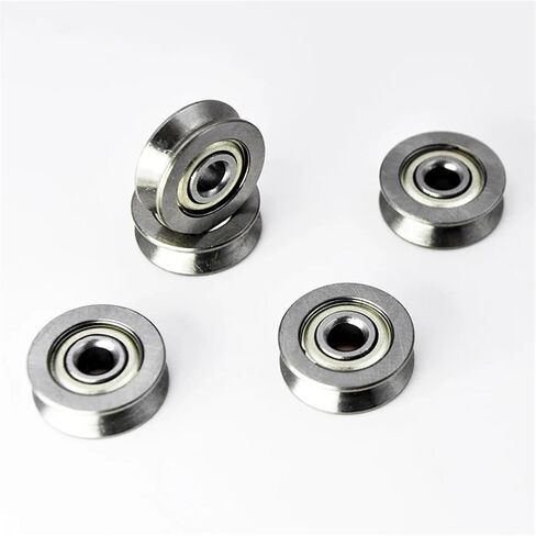 V623ZZ 3x12x4mm V Groove 623 Roller Wheel V623 Ball Bearings 10Pcs in Saudi Arabia