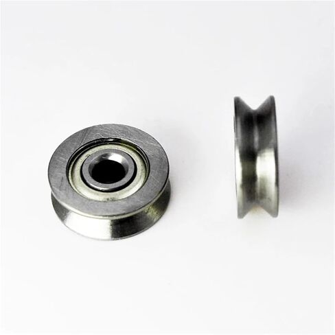 V623ZZ 3x12x4mm V Groove 623 Roller Wheel V623 Ball Bearings 10Pcs in Saudi Arabia