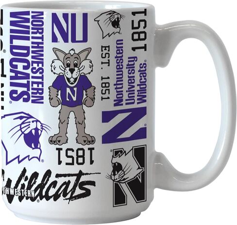 Boelter Brands NCAA Usisex NCAA Spirit Mug ، 15 أونصة in Kuwait