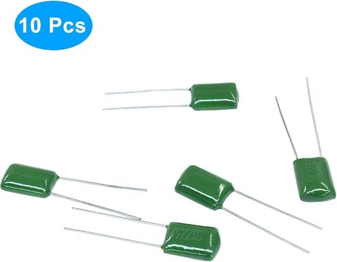 Piutouyar 10 Pack 223J 630V 0.022UF Guitar Tone Capacitor Polypropylene Capacitor for Electric Guitar & Bass in Saudi Arabia