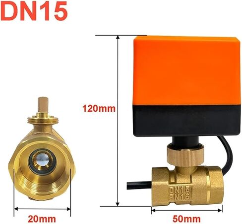 1/2'' Two Way Motorized Ball Valve 220V 12V 24V Brass Electric Ball Valve(DC12-CR03) in Saudi Arabia