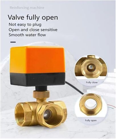 1 '' Three L Way L Type Type Musterly Ball Valve 220V 12V 24V Brass Ball Ball (24V-CR02) in Saudi Arabia