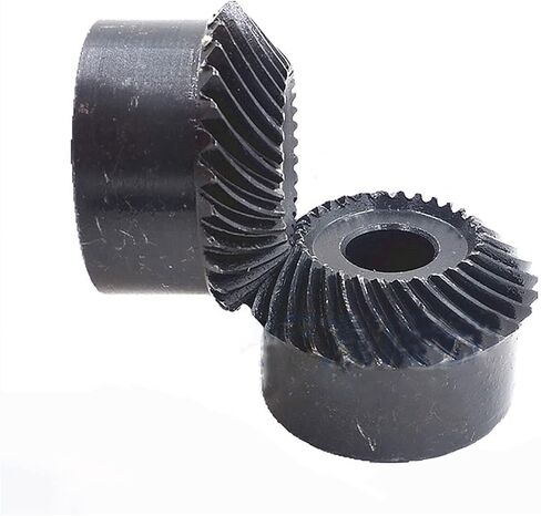 Bevel Pinion Gear Brass，Steel Bevel Gears 1pcs 1.5M 20T 25T 30T Spiral Bevel Gear 1.5 Module 20 Teeth Left Right Hand Spiral Helical Gear 45 Steel 6mm Bore Gear Miter Worm(Left Right Spiral,25 Teeth) in Kuwait