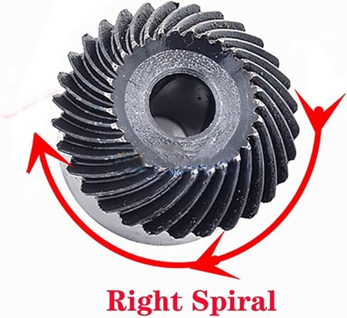 Bevel Pinion Gear Brass，Steel Bevel Gears 1pcs 1.5M 20T 25T 30T Spiral Bevel Gear 1.5 Module 20 Teeth Left Right Hand Spiral Helical Gear 45 Steel 6mm Bore Gear Miter Worm(Left Right Spiral,25 Teeth) in Kuwait