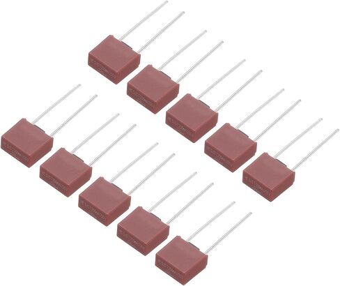 UXCELL 10pcs Diped Miniature Miniature Square Speed ​​Blow Fuse Fuse for Brags Electronic PCB LCD Repair ، T250MA 250M 250V ، Red in Saudi Arabia