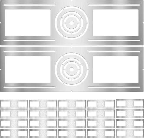 New Construction Mounting Plate, 3-4-6 Inch, LED Recessed Lighting Housing Kits for remodeling, Basement remodeling, Hanging Ceiling and LED Lighting, Shallow Recessed Lighting Housing Plate,20PC in Kuwait