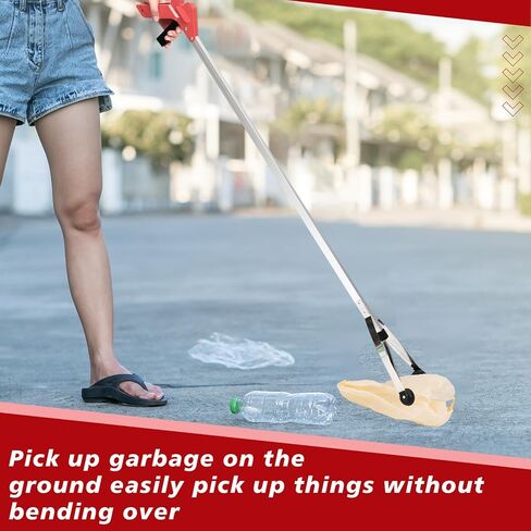 Sabary 10 Pack Suction Cup Reacher Grabber Heavy Trash Picker Grabber Tool, Long Handy Aids Nonslip Claw Reach Tool for Elderly Pick up Stick Arm Extension Litter Picker (Black,35 Inch) in Saudi Arabia