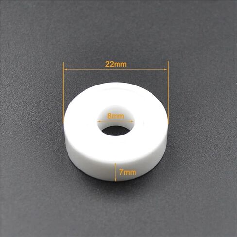 608 2RS Full Ceramic 8 * 22 * 7mm 8mm Inner Bore Sealed 608CE Ball Bearings 1/5/10Pcs(1Pcs) in Saudi Arabia