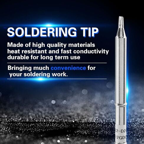 Hakko Fx-951 Tips T12 Soldering Station T12 Series Soldering Iron Tips Solder Welding Tool Replacement Tips for FX-951 Rework Station(10PCS) in Saudi Arabia