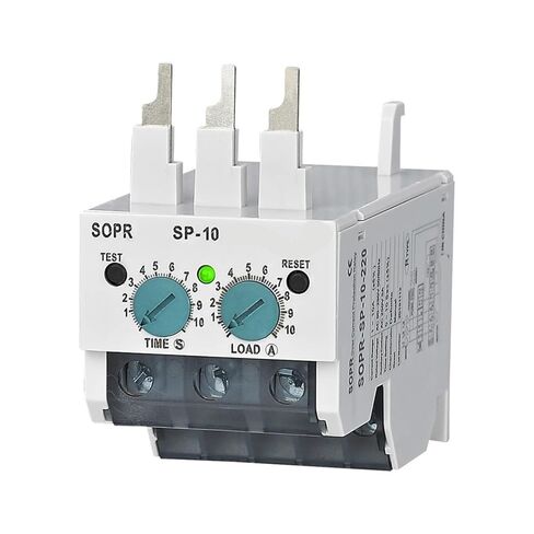 SOPR-SP-10 Overload Relay Motor Protector Thermal Thermal Relay 1PCs (1-10A ، UN 110VAC) in Kuwait