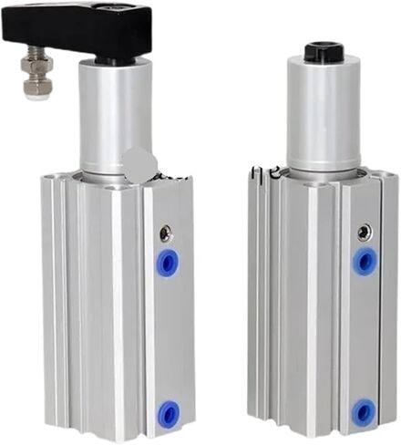 1pcs B Pneumatic Rotary Clamping Cylinder Qck/Mkb16/32-10l-20r/25/40/50/63 Corner Pressure 90 Degrees(MKB12-10L) in Saudi Arabia