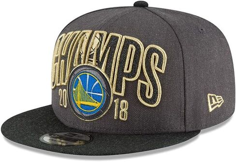 عصر جديد غولدن ستايت ووريورز 2018 NBA نهائيات أبطال الخزانة غرفة Snapback قبعة in Kuwait
