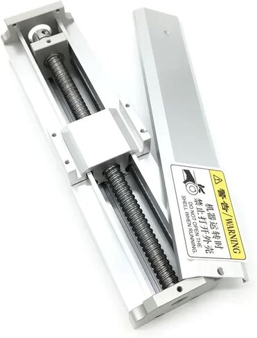 80mm Width Sliding Table Fully Enclosed Linear Rail X Y Z Optical Axis Table Dust Cover Ballscrew Slide Stage SFU1605/1610(Manual Slide Table,SFU1605-100mm) in Saudi Arabia