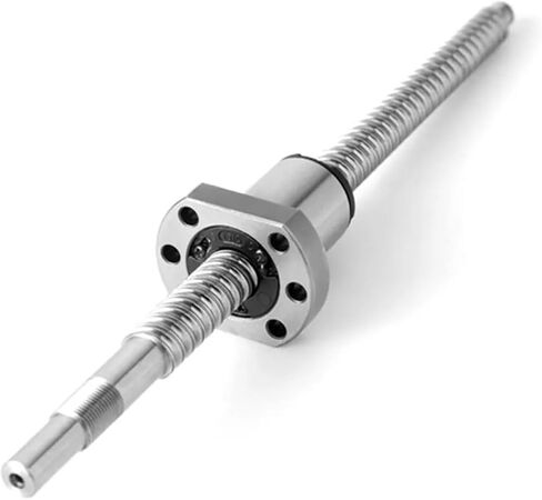 12mm Diameter 10mm Lead SFS1210 250 300 350 400 450 500mm C7 Rolled Ball Screw with BKBF10 End(500mm) in Saudi Arabia