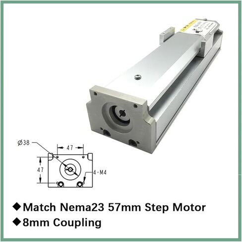 80mm Width Sliding Table Fully Enclosed Linear Rail X Y Z Optical Axis Table Dust Cover Ballscrew Slide Stage SFU1605/1610(Manual Slide Table,SFU1605-100mm) in Saudi Arabia